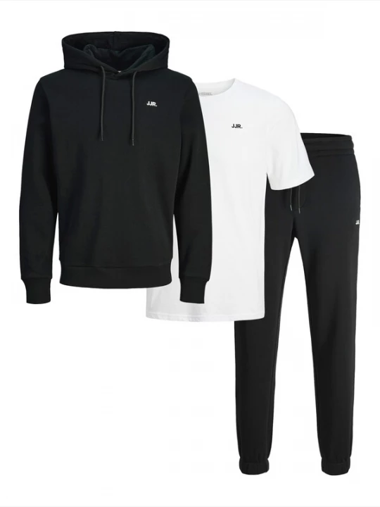 Foto van product JJ Rebel Joggingpak 'JREBREBEL' zwart