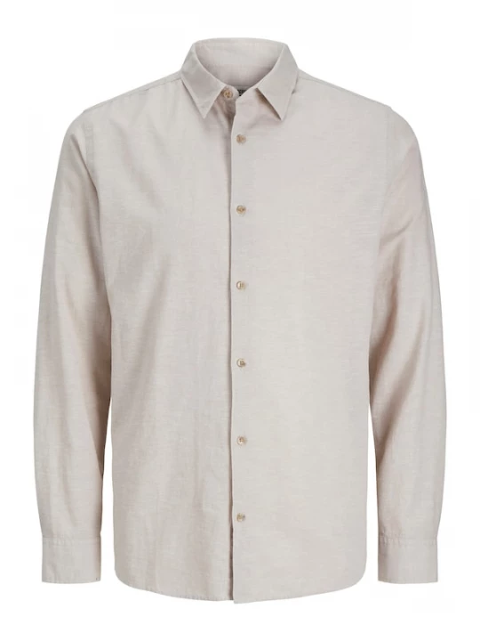 Foto van product JJ Rebel Overhemd 'JREBMOSS' beige