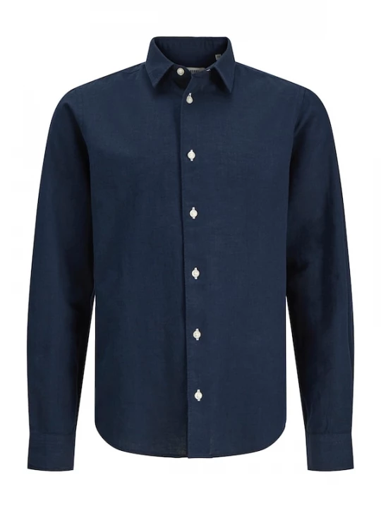 Foto van product JJ Rebel Overhemd 'JREBMOSS' navy
