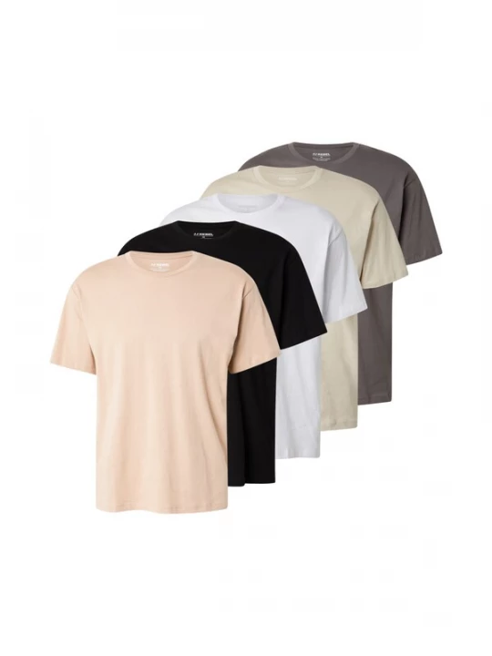 Foto van product JJ Rebel Shirt grijs / taupe / basaltgrijs / zwart / wit