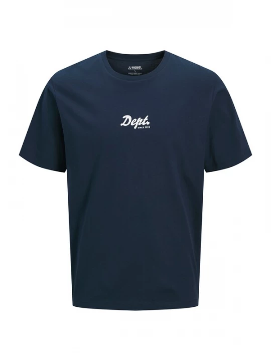 Foto van product JJ Rebel Shirt 'JREBELijah' marine / wit