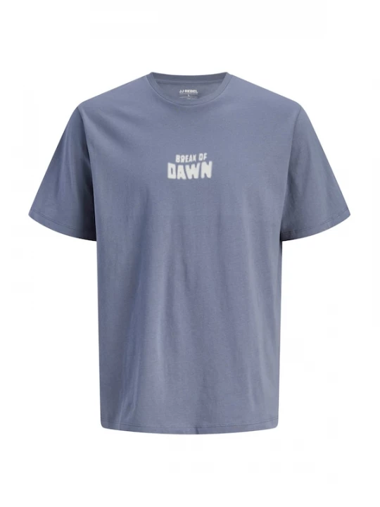 Foto van product JJ Rebel Shirt 'JREBRILEY' nachtblauw / saffier / offwhite