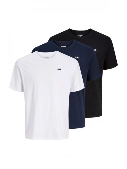 Foto van product JJ Rebel Shirt navy / zwart / wit