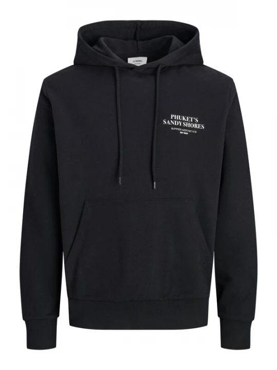 Foto van product JJ Rebel Sweatshirt 'JREBCHRISTIAN' cognac / smaragd / zwart / wit