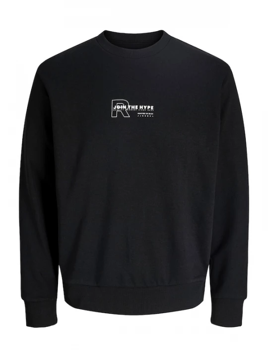 Foto van product JJ Rebel Sweatshirt 'JREBZAKI' zwart / wit