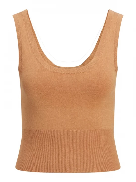 Foto van product JJXX Gebreide top 'Sophia' cognac