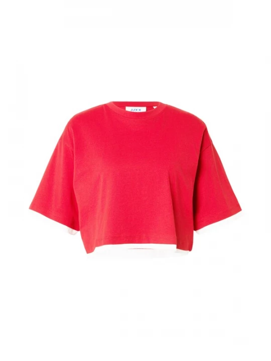 Foto van product JJXX Shirt 'JXANDREA' rood / wit