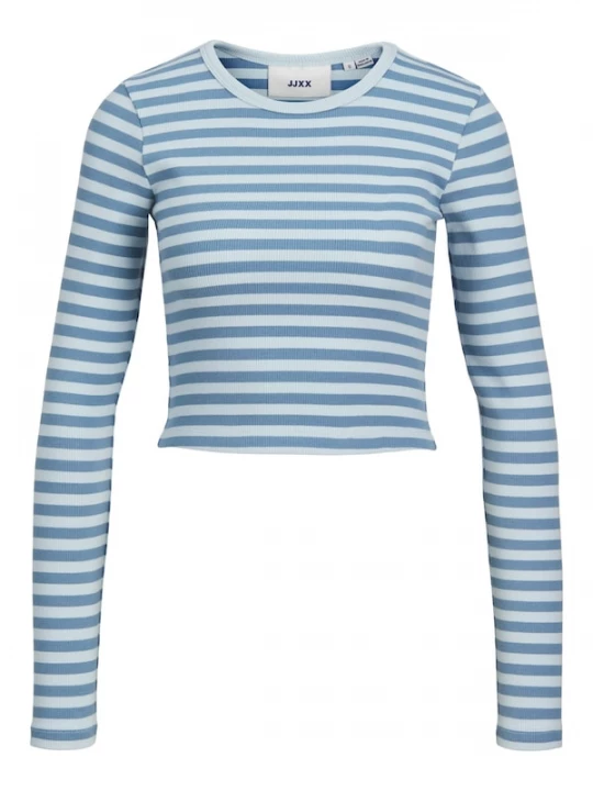 Foto van product JJXX Shirt 'JXFEline' opaal / duifblauw