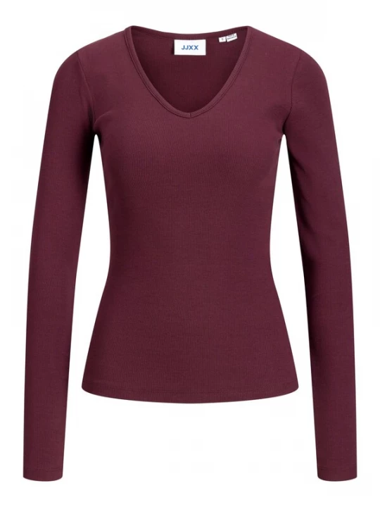 Foto van product JJXX Shirt 'JXFreya' wijnrood