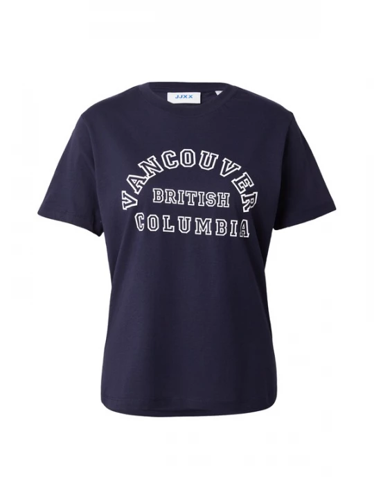 Foto van product JJXX Shirt 'JXMERLE' nachtblauw / wit