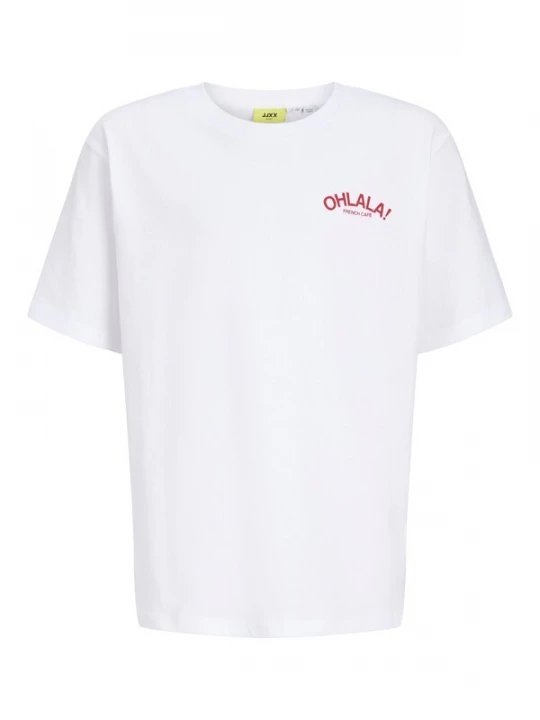 Foto van product JJXX Shirt 'JXMILLOW' rood / wit