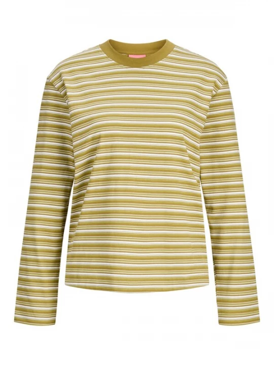 Foto van product JJXX Shirt 'JXSophia' kiwi / lichtgroen / wit