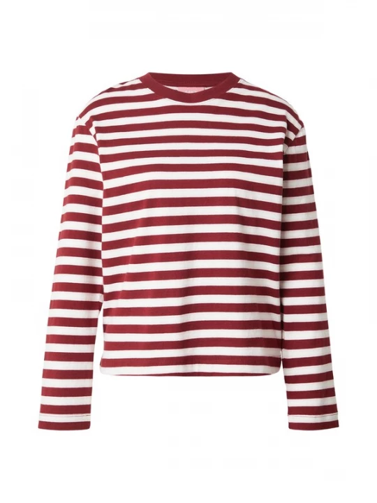 Foto van product JJXX Shirt 'JXSophia' robijnrood / wit