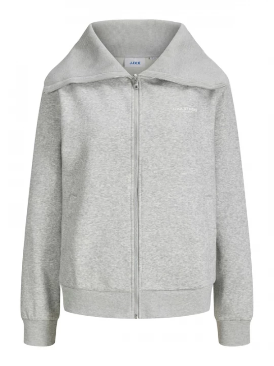 Foto van product JJXX Sweatvest 'JXSTUDIO VESTERBRO' grijs gemêleerd