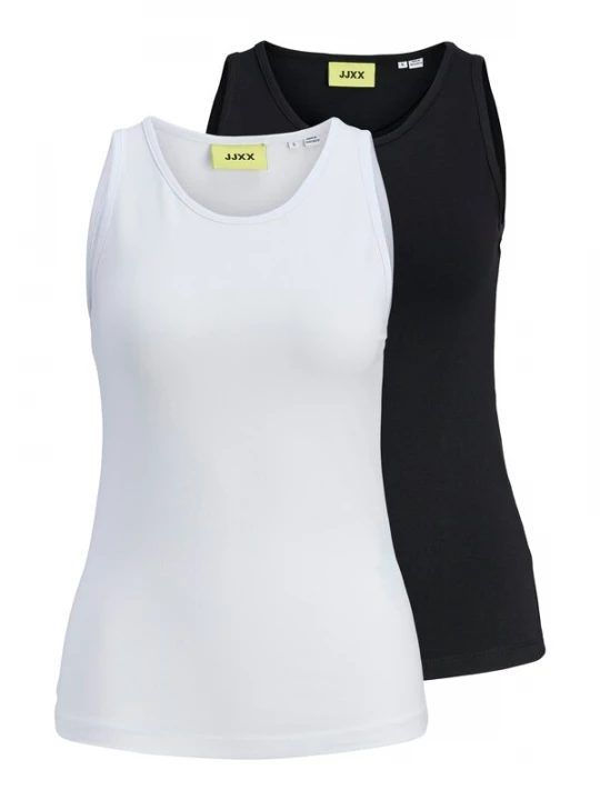 Foto van product JJXX Top 'JXGIGI' zwart / wit