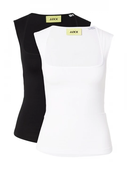 Foto van product JJXX Top 'JXISABELLA GIGI' zwart / wit
