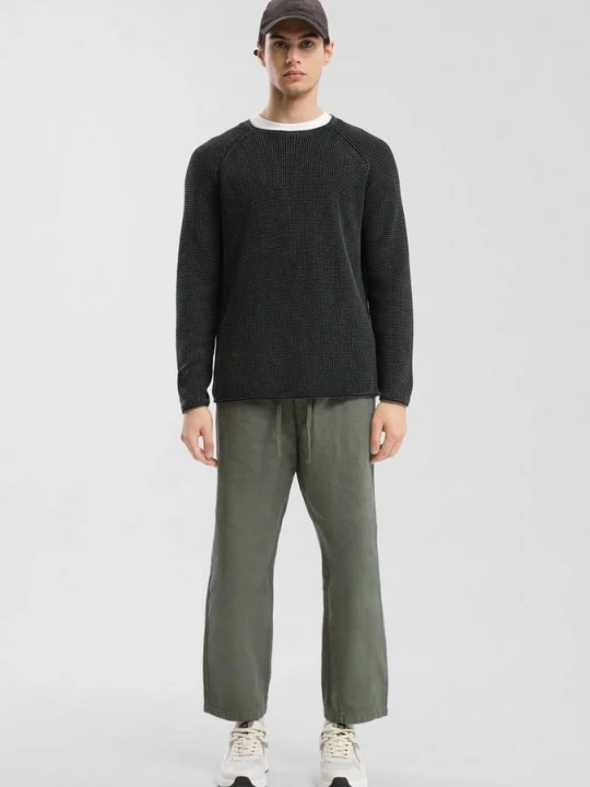 Foto van product Jogger van corduroy QS olijfgroen