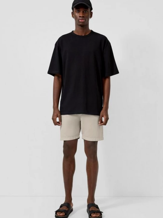 Foto van product Joggershort van linnenmix QS beżowy