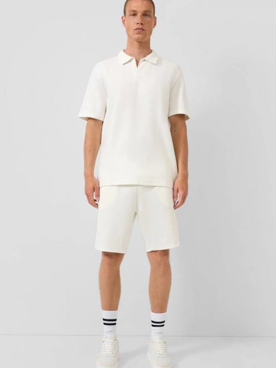Foto van product Joggershorts met structuur QS crème