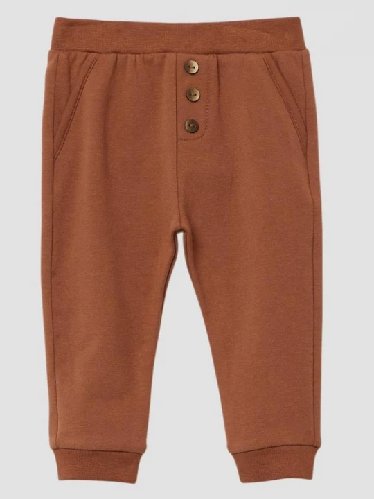 Foto van product Joggingbroek met decoratieve knoopsluiting s.Oliver bruin