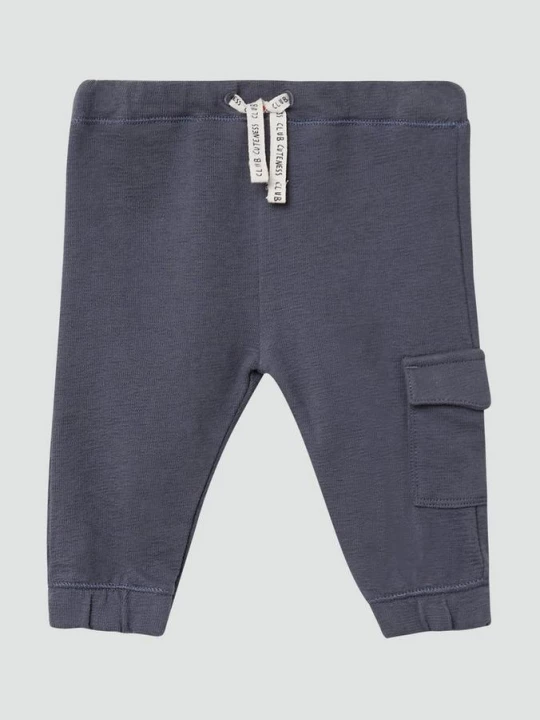 Foto van product Joggingbroek met elastische tailleband in structuurjersey s.Oliver grijs