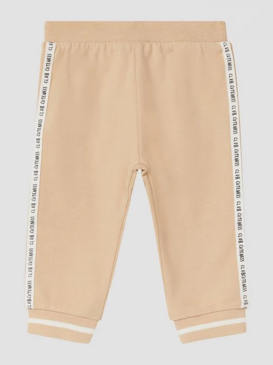 Foto van product Joggingbroek met elastische tailleband s.Oliver bruin