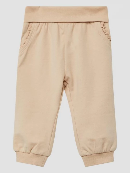 Foto van product Joggingbroek met kanten details s.Oliver beżowy