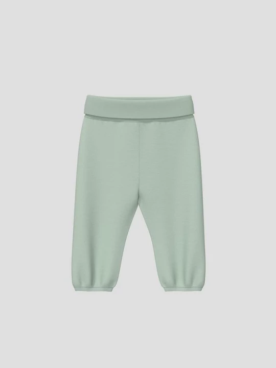 Foto van product Joggingbroek met omgeslagen boord s.Oliver groen