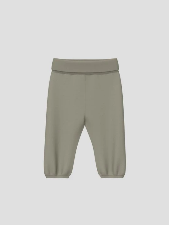 Foto van product Joggingbroek met omgeslagen boord s.Oliver olijfgroen