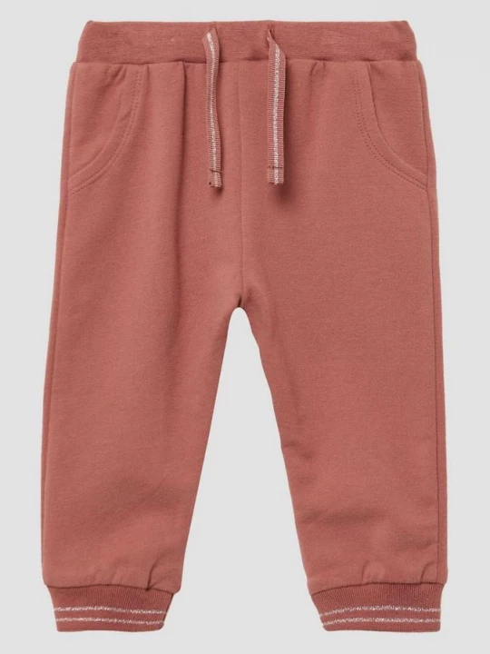 Foto van product Joggingbroek van een katoenmix met glitterdetails s.Oliver rood
