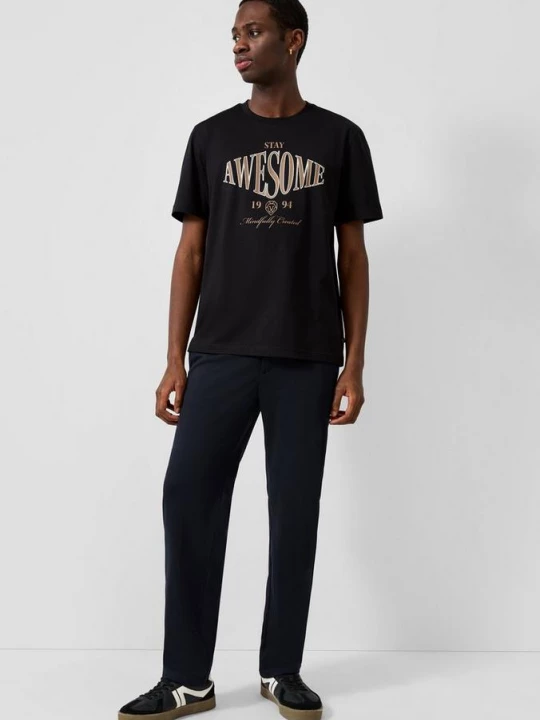 Foto van product Joggingbroek van gestructureerde jersey QS blauw