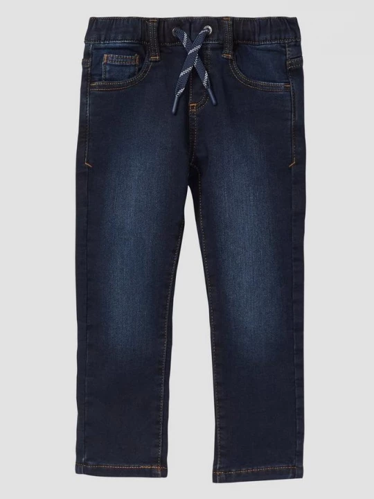 Foto van product Jogpants Pelle / Regular Fit / Mid Rise / Rechte pijp / Zachte en warme binnenkant s.Oliver blauw