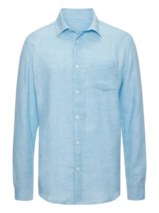 Foto van product JOHN DEVIN Overhemd pastelblauw / lichtblauw