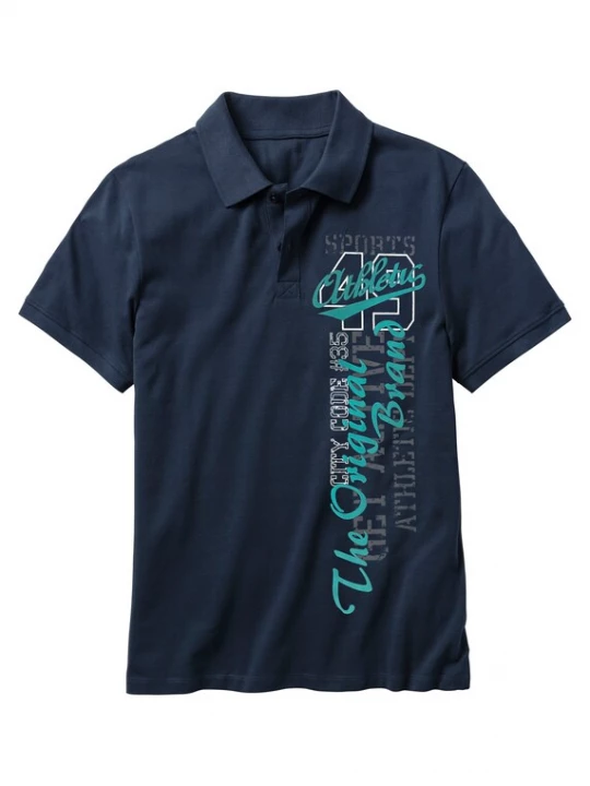 Foto van product JOHN DEVIN Shirt navy / groen