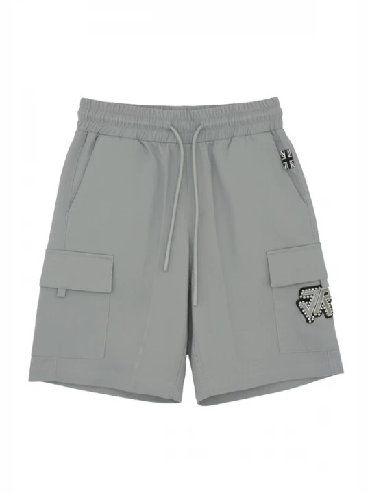 Foto van product John Richmond Broek 'Bermuda grigio per bambino' grijs
