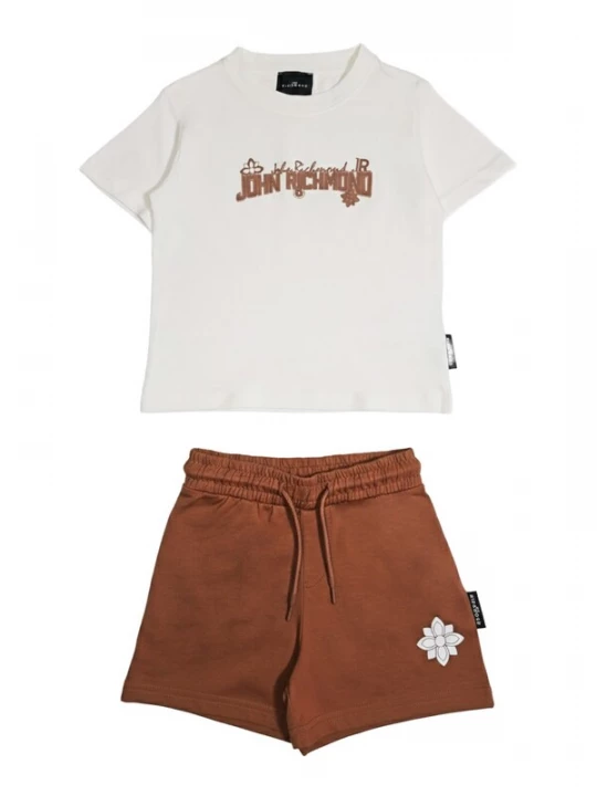 Foto van product John Richmond Set 'Completo bianco-marrone per bambino' wit