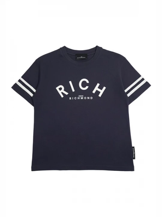 Foto van product John Richmond Shirt 'T-shirt blu per bambino' blauw