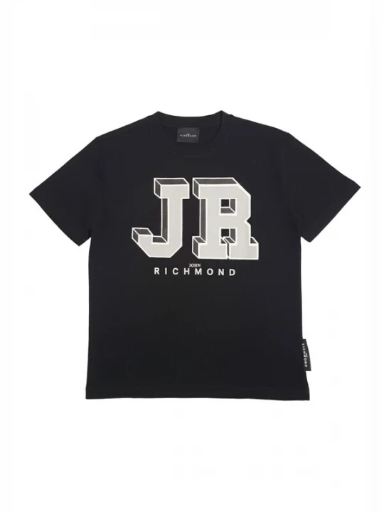 Foto van product John Richmond Shirt 'T-shirt nera per bambino' zwart