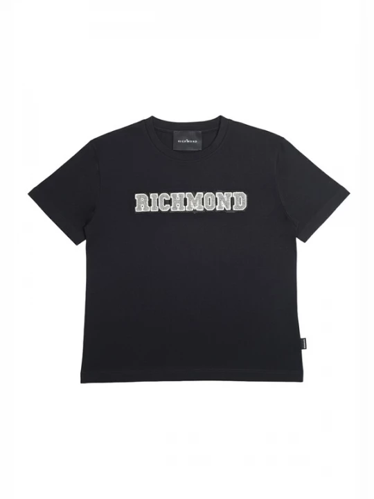 Foto van product John Richmond Shirt 'T-shirt nera per bambino' zwart