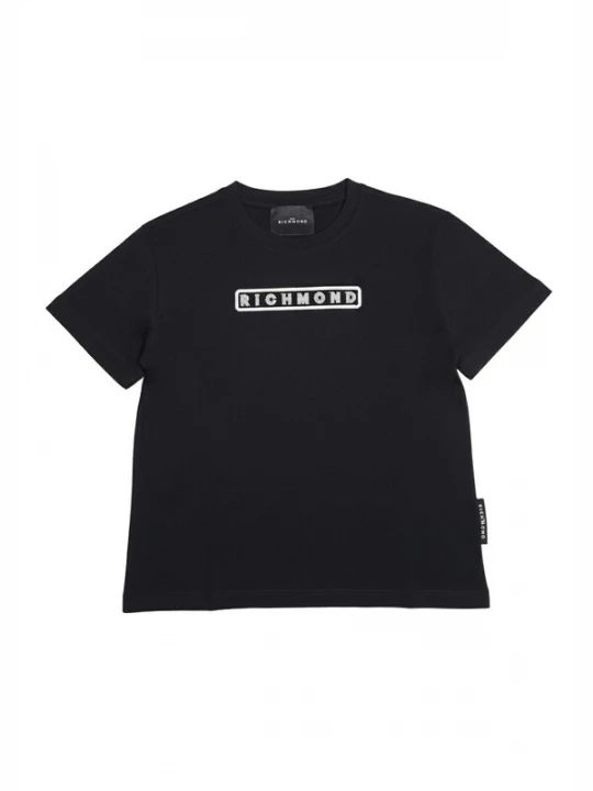 Foto van product John Richmond Shirt 'T-shirt nera per bambino' zwart