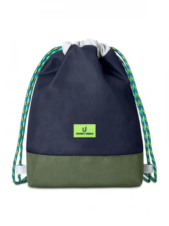 Foto van product Johnny Urban Gymtas 'Nino' navy / groen