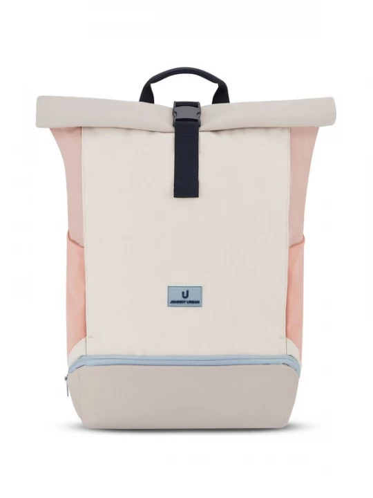 Foto van product Johnny Urban Rugzak 'Allen Large' nude / taupe / ecru / lichtblauw