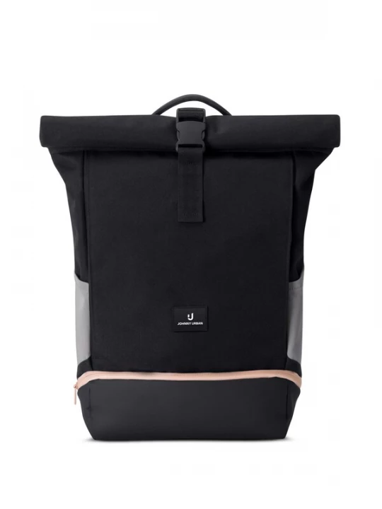 Foto van product Johnny Urban Rugzak 'Allen Medium' antraciet / lichtgrijs / rosa / zwart