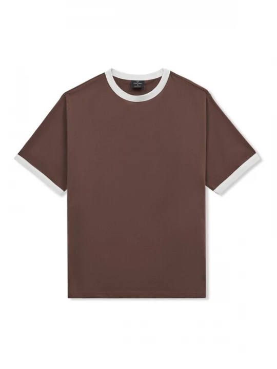 Foto van product Johnny Urban Shirt 'Hudson' ivoor / donkerbruin