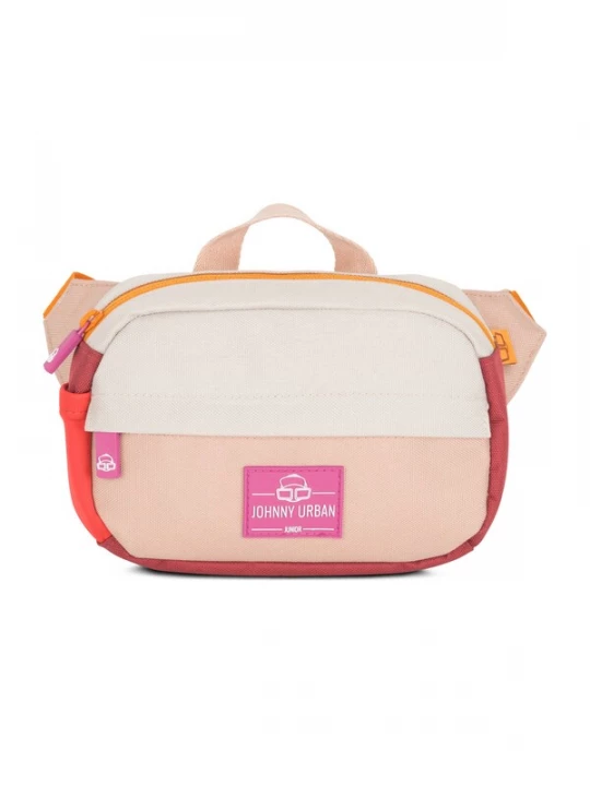 Foto van product Johnny Urban Tas 'Felix' oranje / framboos / oudroze / wit