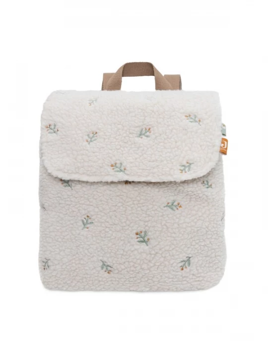 Foto van product Jollein Rugzak 'Teddy Lovely' sand / bruin / groen / rood