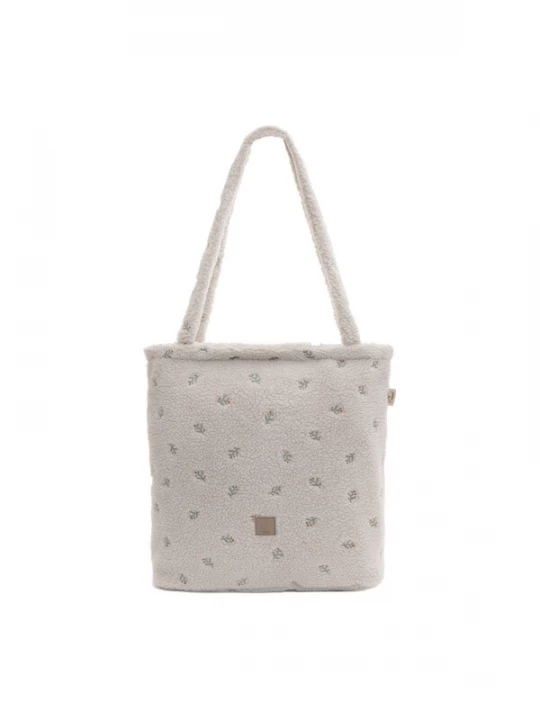 Foto van product Jollein Shopper 'Teddy Lovely' sand / gemengde kleuren