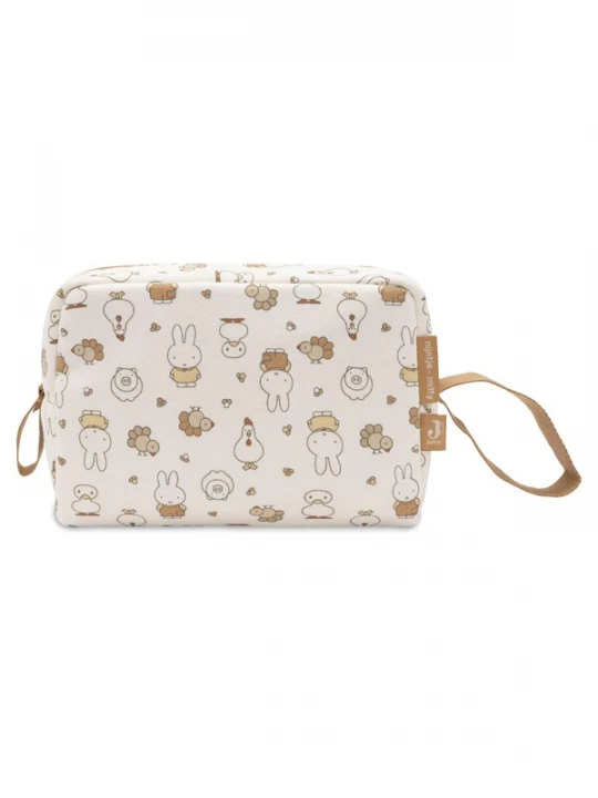 Foto van product Jollein Tas 'Miffy Family Farm' gemengde kleuren / wit