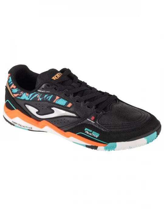 Foto van product JOMA Voetbalschoen 'FS Reactive 25 FSS IN' blauw / oranje / zwart