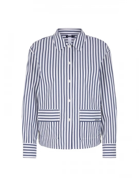 Foto van product JOOP! Blouse donkerblauw / wit